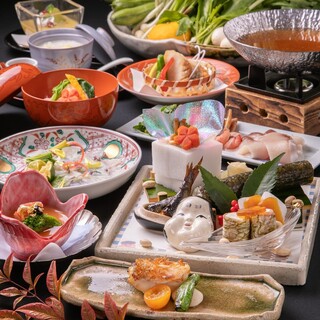 季節の会席「松茸会席」