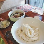 手打ちうどん　 いしづか - 豚のつけ汁(小)　　１２００円