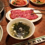 炭火焼肉 大将軍 - 和牛カルビランチ