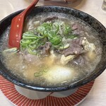 正宗屋 - 肉吸い（卵入り）