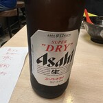 正宗屋 - 瓶ビール 大（アサヒスーパードライ）2本目