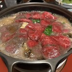 阿佐利 本店 - しゃぶしゃぶ程度でいただきます。