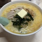 味の札幌 大西 - 味噌カレー牛乳ラーメン　¥980