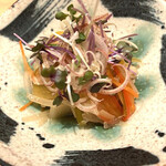 麻布うか - 太刀魚の南蛮漬け