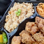 きりん大麦牧場 - 唐揚げ（タレ）