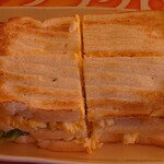 珈琲所コメダ珈琲店 - 料理写真:エッグトースト770円4つ切り