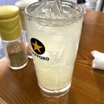 ジンギスカン羊はち 高円寺店 - レモンサワー500円