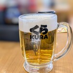 無添くら寿司 - ドリンク写真:生ビール