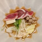 日本橋 - かも味噌鍋