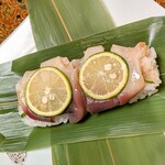 日本橋 - ホッキ笹寿し