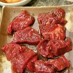 焼肉 幸福 - ハラミお代わりとロースね