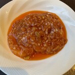 中国料理 四川 - 海老のチリソース煮込み