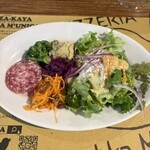 Pizzeria Bakka M'unica - 前菜五種盛り