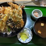 お食事処 わか葉 - 得盛天丼