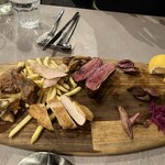 CUCINA CONTENTO - ホロホロ鳥と鴨肉の盛り合わせ(メニューにはない)