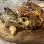 CUCINA CONTENTO - ホロホロ鳥の顔付き