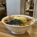 青島食堂 - 青島チャーシュー麺大盛＋刻みねぎ増し５０＋自家製メンマ増し５０