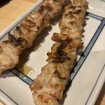 串若 - ダメ押し追加のかしわ！いい感じの歯応えで、これぞ、ザ・焼鳥！