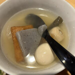 串若 - おでん盛り！寒い今夜にはピッタリ！焼き物が来るまでの名脇役！