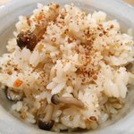 いんなーと みやびの - 今日のごはん　きのこごはん