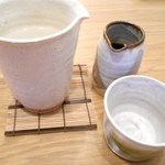 いんなーと みやびの - そば湯　そばちょことお出汁は新しくいただける