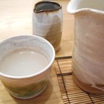 いんなーと みやびの - そば湯　そばちょことお出汁は新しくいただける