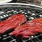 #ヒロキヤ新宿 - タレ盛り合わせ-ハラミ