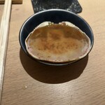 喜わ - カニを食べ終わると出汁を注いでくれます。