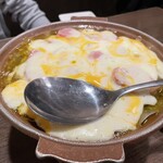 卯屋 - 山芋とベーコンのチーズ焼き