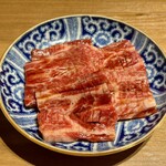 焼肉ホルモン金樹 - 中落ちカルビ