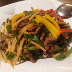 浜松四川飯店 西塚店 - 青椒肉絲も上品な味付けで絶品