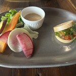 シャイニーアウル - 前菜