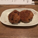 炭焼創彩鳥家 人見 - 鶏のメンチカツ