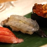 にぎり鮨 一五〇 - 生車エビ