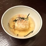 梅の花 長久手店 - アプリクーポンで人数分もらえた揚げ出し豆腐