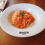 Brighton Cafe Bistro - ズワイ蟹のトマトクリームパスタ