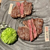 但馬屋イーマ - ステーキは、店員さんが焼いてくれます