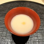 新ばし 星野 - 胡麻豆腐の白味噌仕立て