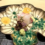 新ばし 星野 - （お造り）明石の鯛