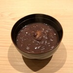 新ばし 星野 - ぜんざい