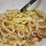 ラーメンエース - 汁なし カレー粉投入