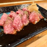 スタンドひがし - ローストビーフ