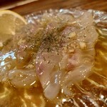 スタンドひがし - タイのカルパッチョ