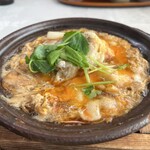 伊勢カントリークラブレストラン - とり天と舞茸天の柳川風