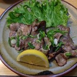 居酒屋如月 - 牛タンあぶり焼き