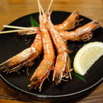 車海老の塩焼（700円）