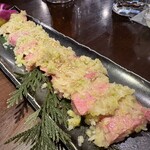 炭火焼肉 肉刺し にく式 南郷18丁目店 - ネギ塩上タン