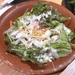 完全個室居酒屋 串ごろ - ｺｰｽ 温泉玉子のシーザーサラダ　2025.12.22