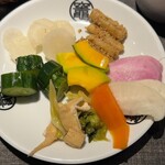 竈炊き立てごはん 土井 - 漬物バイキング