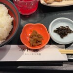 竈炊き立てごはん 土井 - 漬物